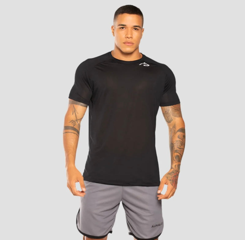 Camiseta Dry Wolf Preto
