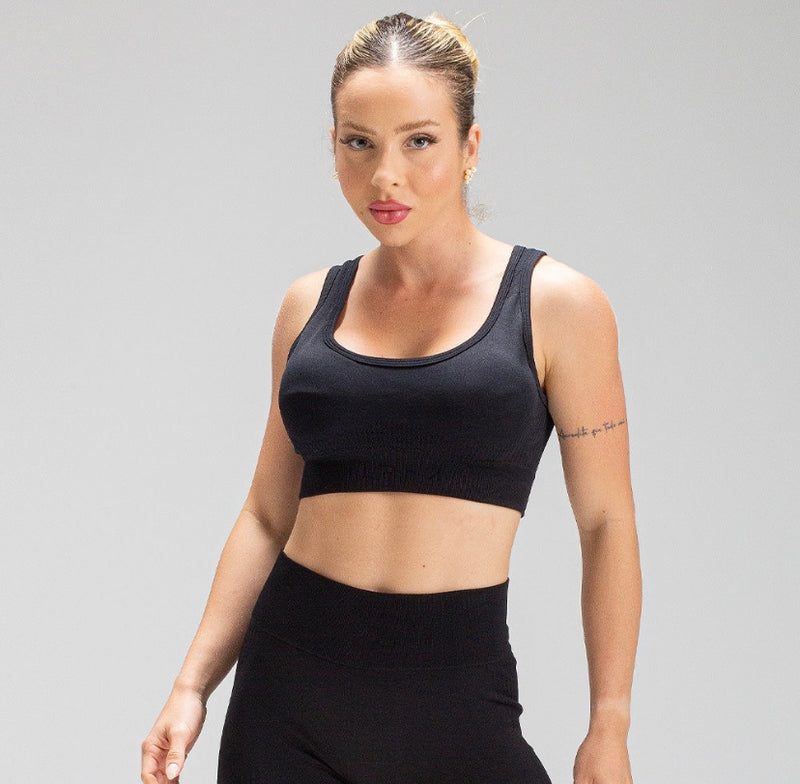 Top Classic Seamless Preto