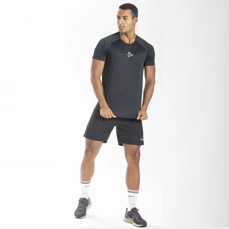 Camiseta Dry Fit Middle Lupus Preto