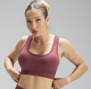 Top Classic Seamless Bordô