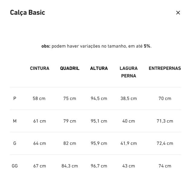 Calça Basic New Horizon Vinho