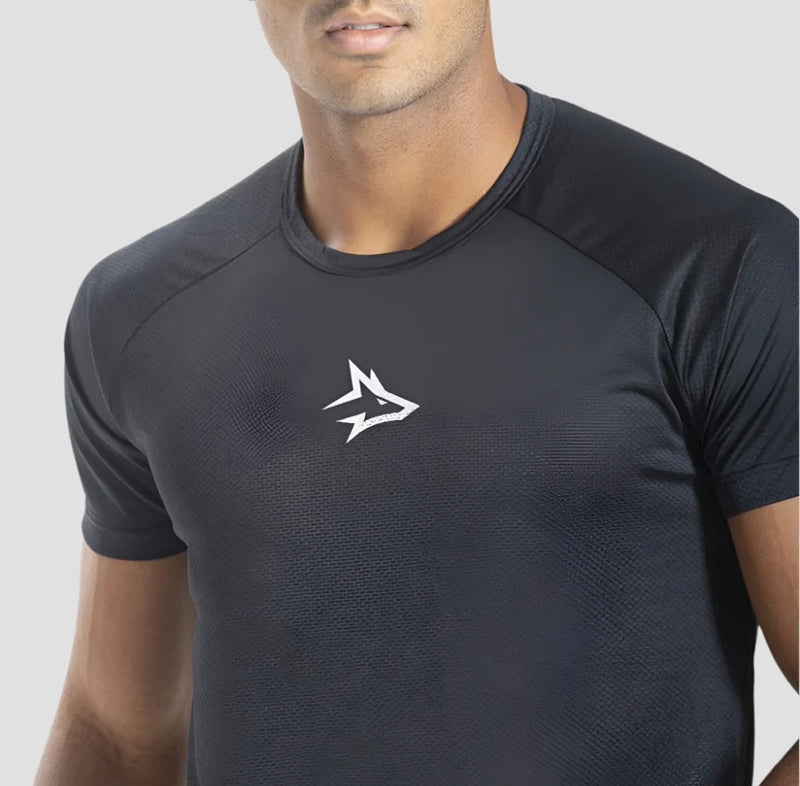 Camiseta Dry Fit Middle Lupus Preto