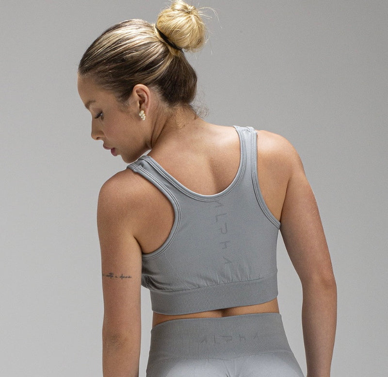 Top Classic Seamless Cinza