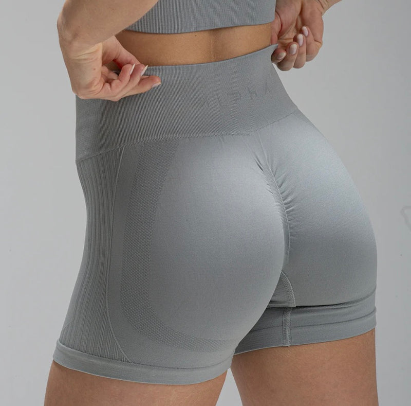 Short Seamless Cinza