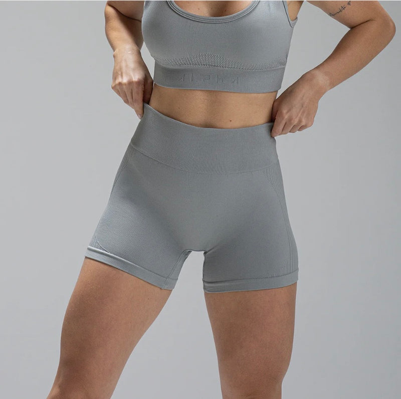 Short Seamless Cinza