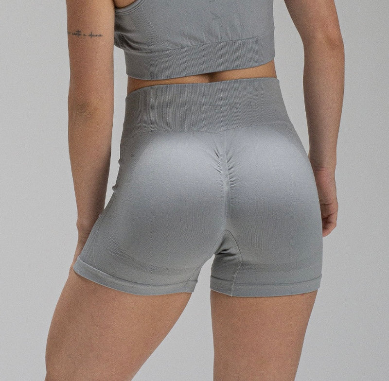 Short Seamless Cinza