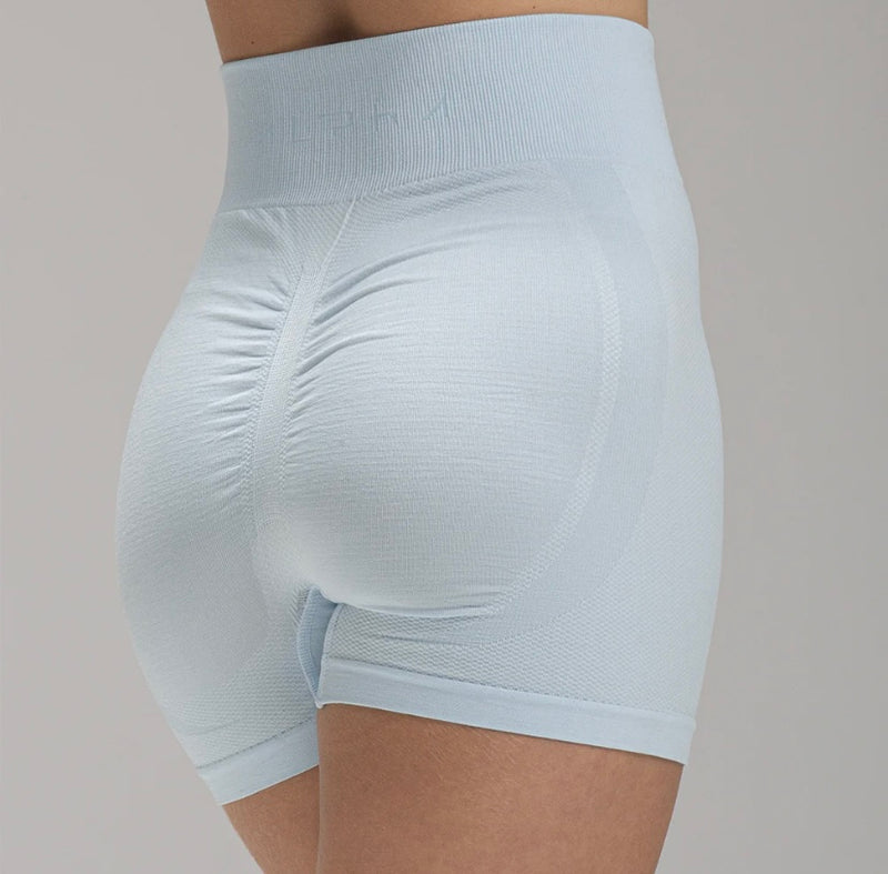 Short Mescla Azul Claro Seamless