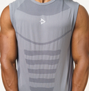 Regata Apex Dry Core Cinza - Sem Costura