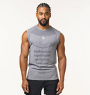 Regata Apex Dry Core Cinza - Sem Costura
