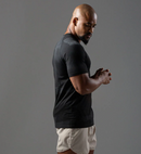 Camiseta Apex Dry Middle Lupus Preto - Sem Costura