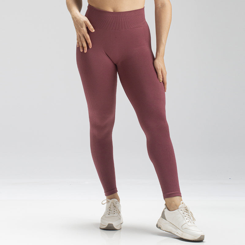 Calça Seamless Bordô